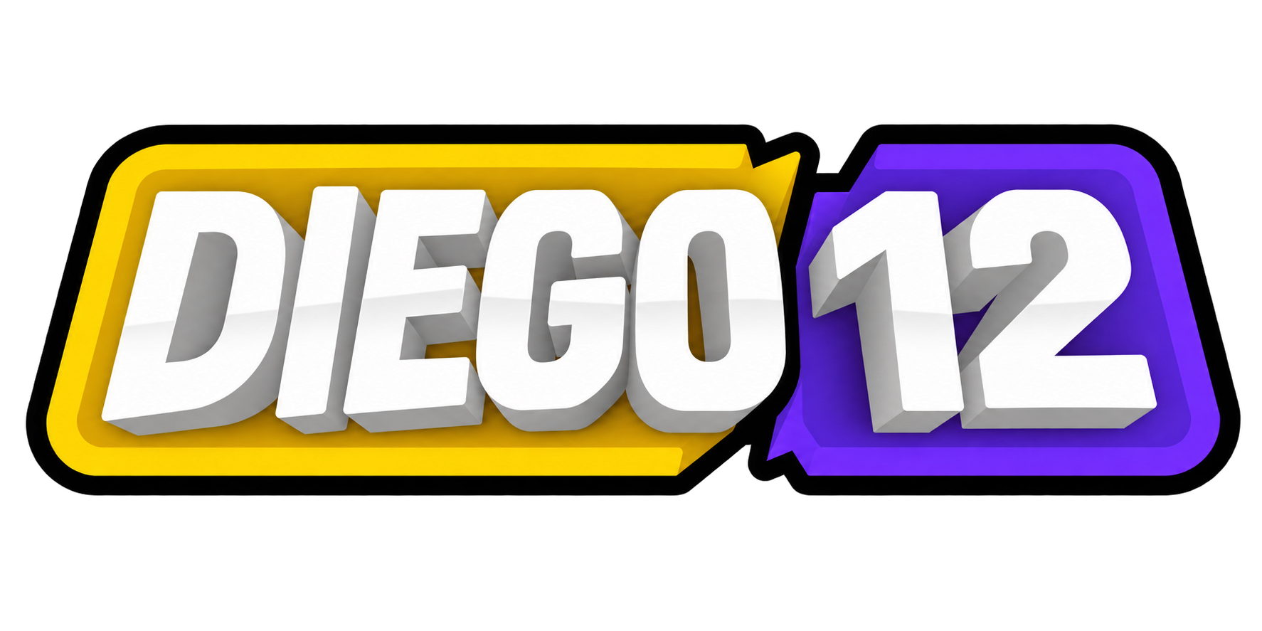 Diego 12, en amarillo y violeta